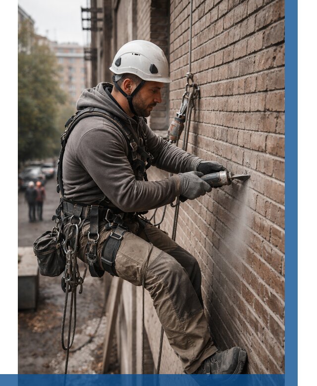 Расшивка кирпичных швов в Лесне от 624 р. | ВЫСОТНИК-Лсн