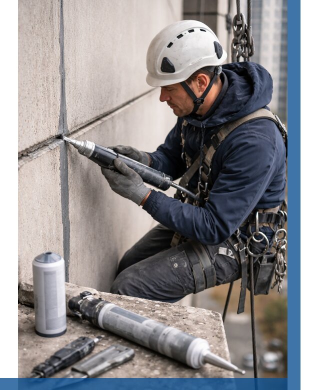 Вторичная герметизация швов в Лесне от 468 р. | ВЫСОТНИК-Лсн