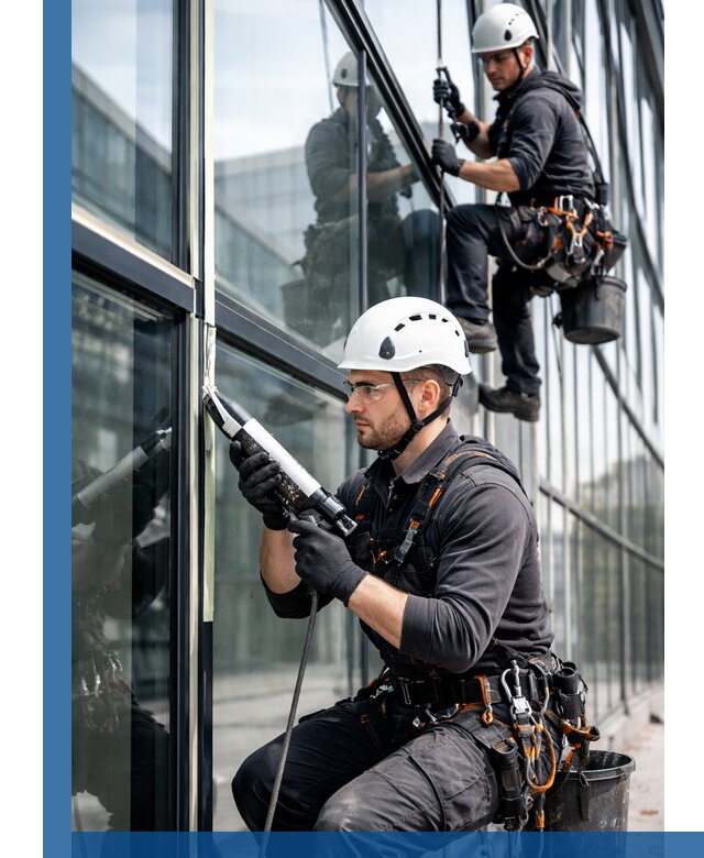 Герметизация витражных швов в Лесне для зданий и фасадов