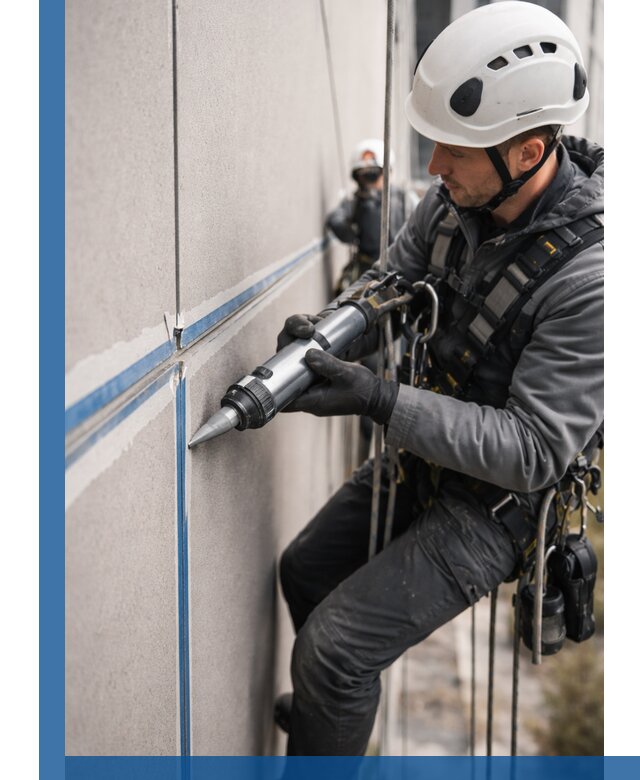 Герметизация стыков фасадных панелей в Лесне качественно и быстро