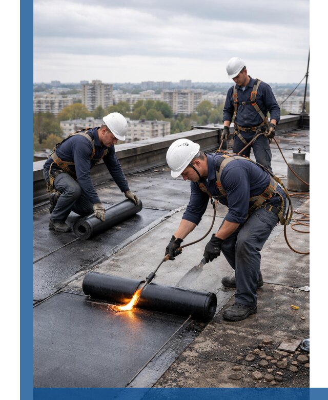 Ремонт наплавляемой кровли в Лесне качественно и надежно
