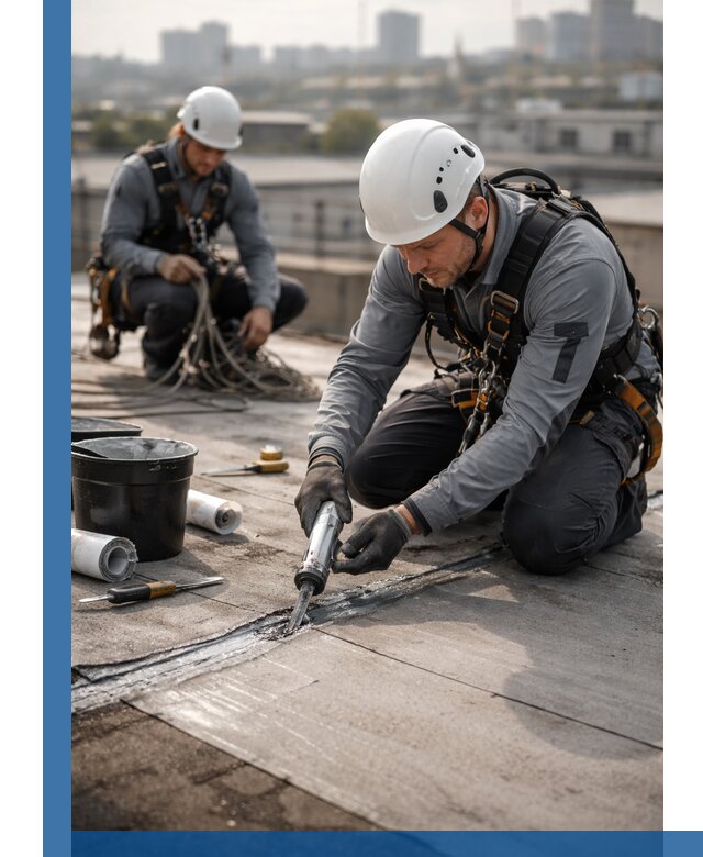 Аварийное и капитальное устранение протечек кровли в Лесне