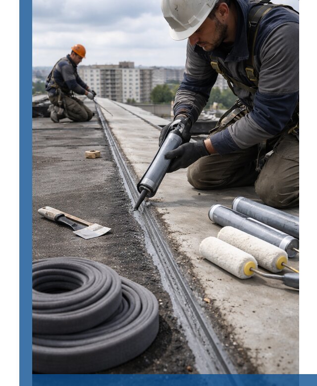 Герметизация швов кровли в Лесне с гарантией герметичности