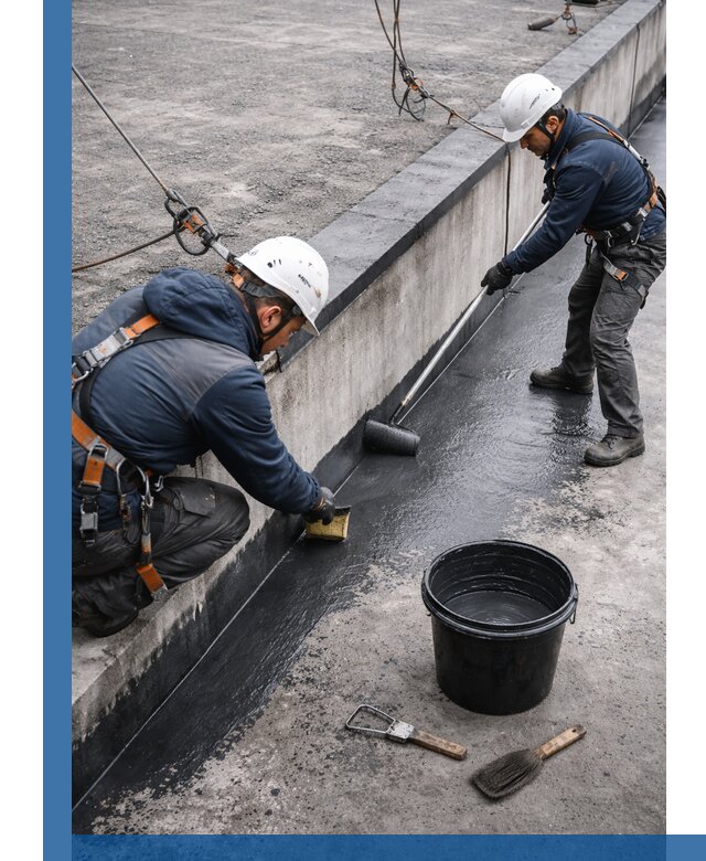 Гидроизоляция кровли жидкой резиной профессионально в Лесне