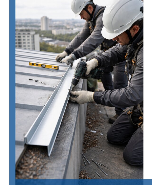 Монтаж капельника на кровле в Лесне с гарантией качества