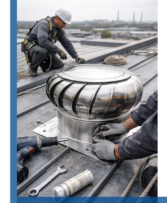 Установка дефлекторов на кровле в Лесне профессионально