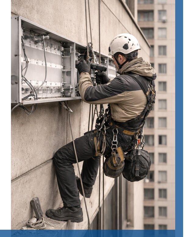 Ремонт вывески на высоте в Лесне от 4678 р. | ВЫСОТНИК-Лсн