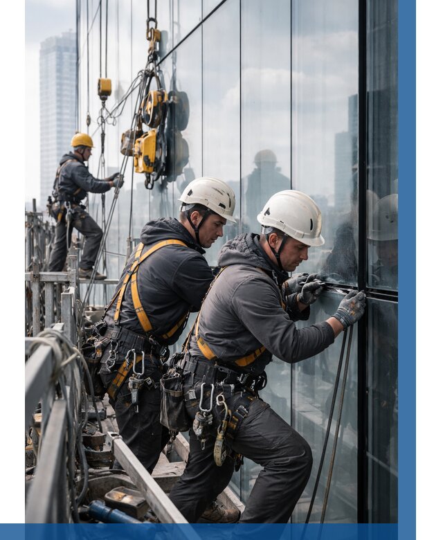 Структурное остекление фасадов в Лесне от 9875 р. | ВЫСОТНИК-Лсн