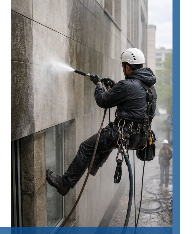 Гидроструйная очистка поверхностей в Лесне от 884 р. | ВЫСОТНИК-Лсн