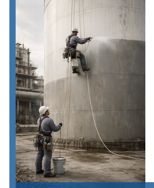 Покраска стальных резервуаров и емкостей в Лесне профессионально