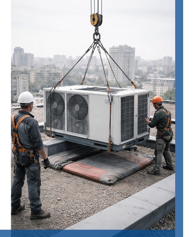 Подъем груза на крышу в Лесне от 5198 р. | ВЫСОТНИК-Лсн заказать