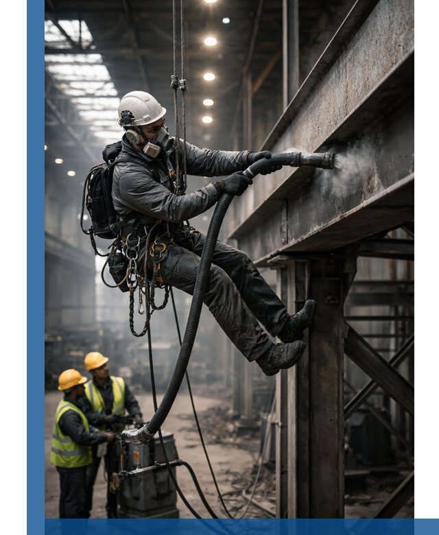 Обеспыливание конструкций в цехах промышленного производства в Лесне