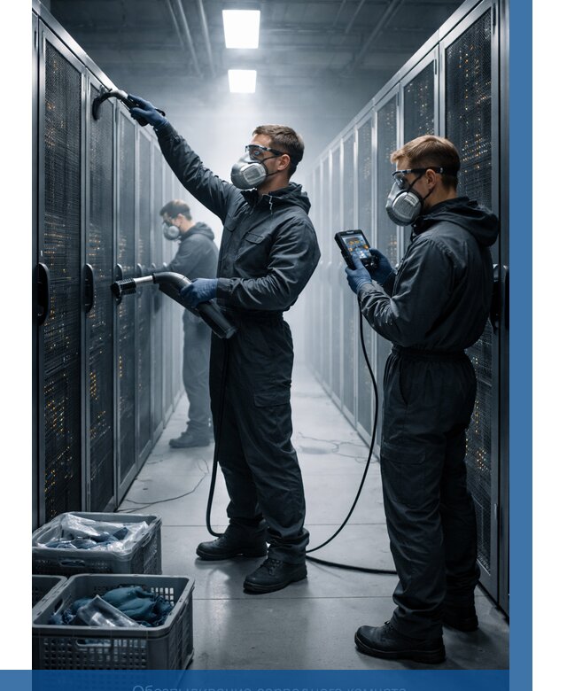 Обеспыливание серверной комнаты в Лесне от 4678 р. | ВЫСОТНИК-Лсн