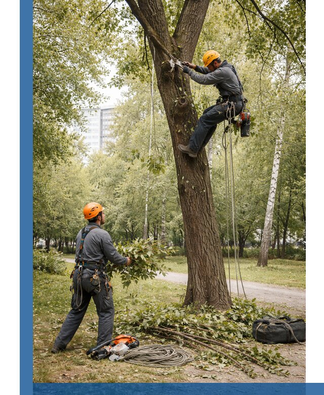 Санитарная обрезка деревьев в Лесне, профессионально и безопасно