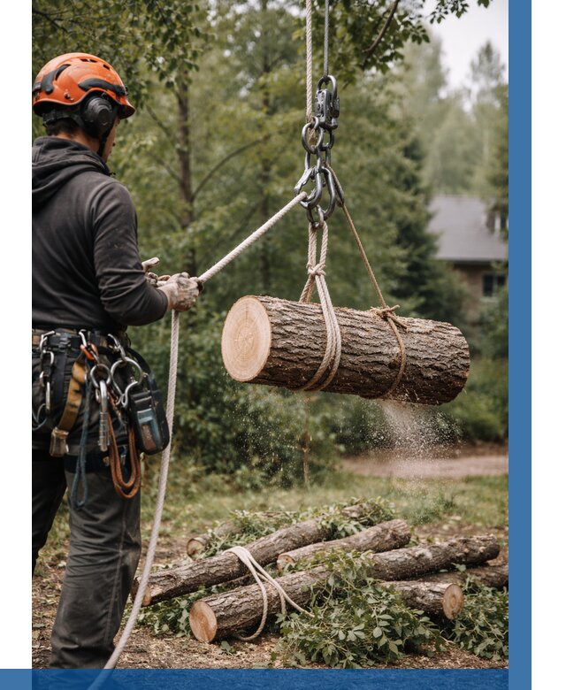 Валка деревьев частями в Лесне от 7796 р. | ВЫСОТНИК-Лсн