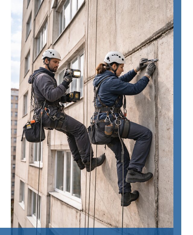 Обследование межпанельных швов в Лесне от 1871 р. | ВЫСОТНИК-Лсн